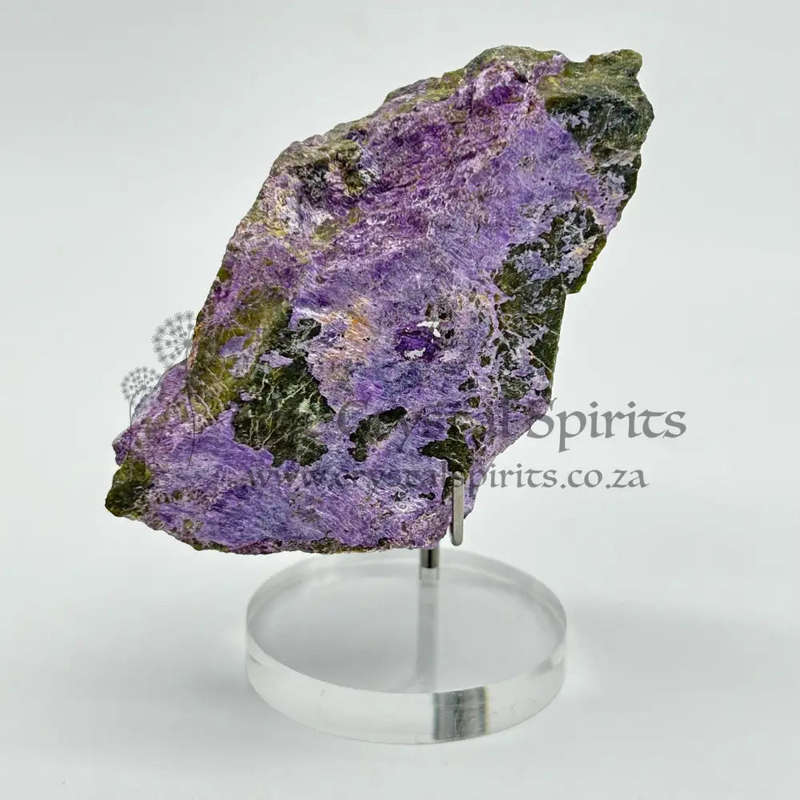 Rough Stichtite With Green Serpentine