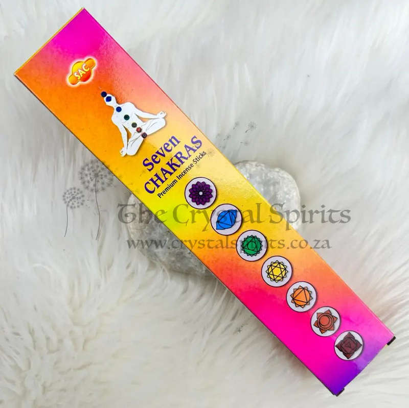 SAC: Seven Chakra Incense Pack