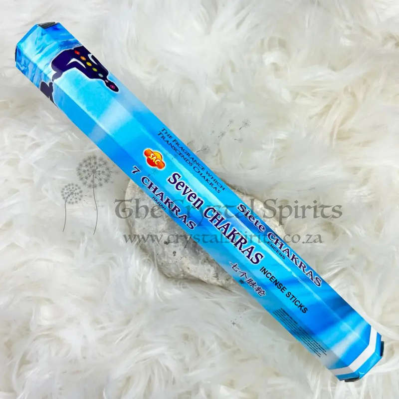 SAC: Seven Chakra Incense Sticks to Transcend Chakras