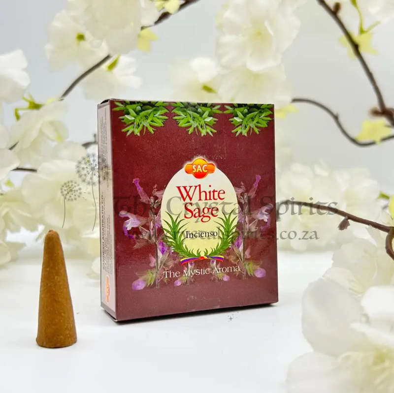 SAC: White Sage Incense Cones