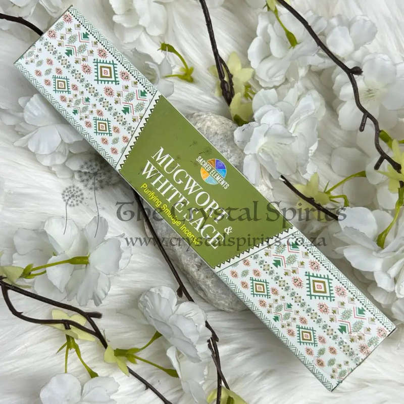 Sacred Elements Mugwort and White Sage Incense Sticks