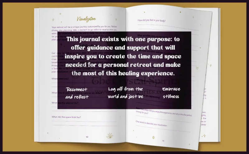 Sacred Rest & Reset Retreat Journal: Guidance & Inspiration for Your Personal Retreat