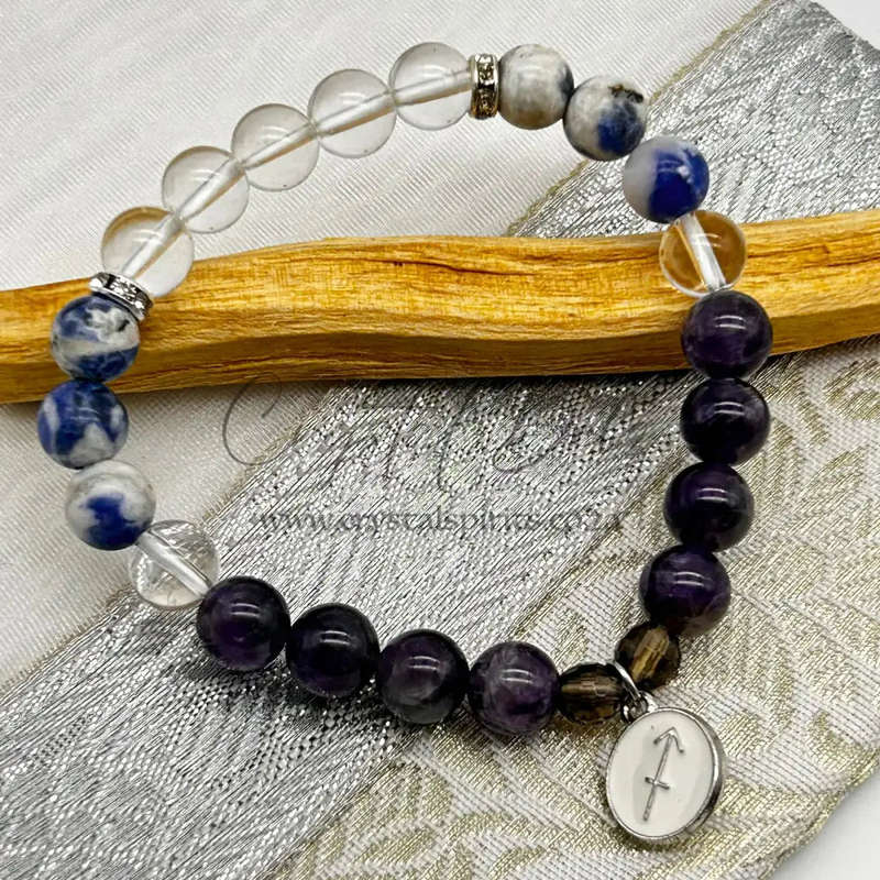 Sagittarius Gemstone Bracelet