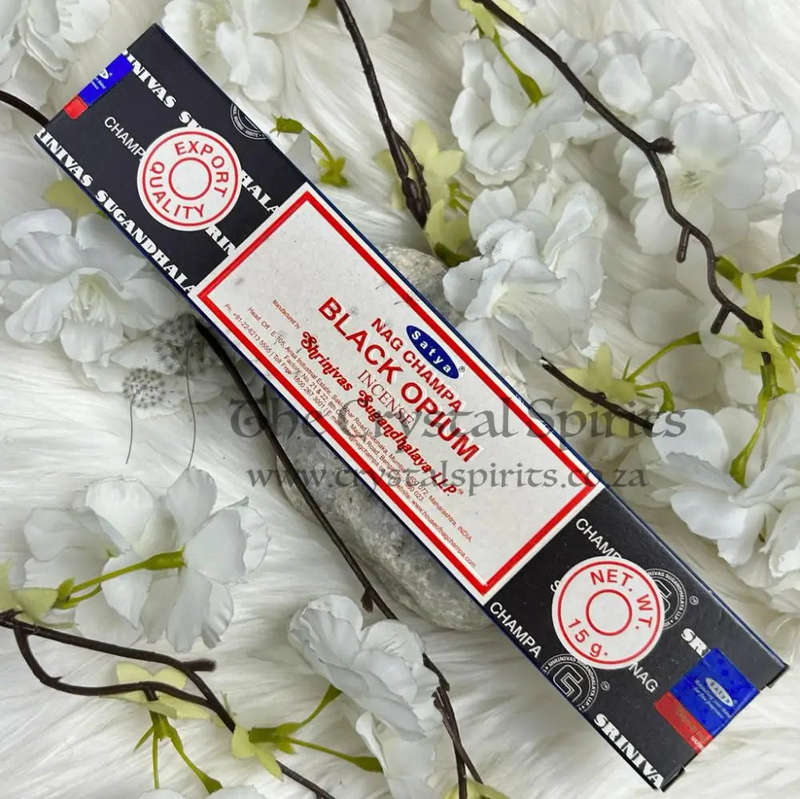 Satya Black Opium Incense Sticks