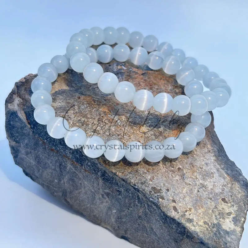 Selenite Gemstone Bracelet