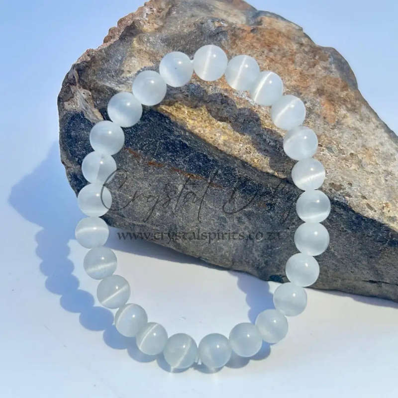 Selenite Gemstone Bracelet