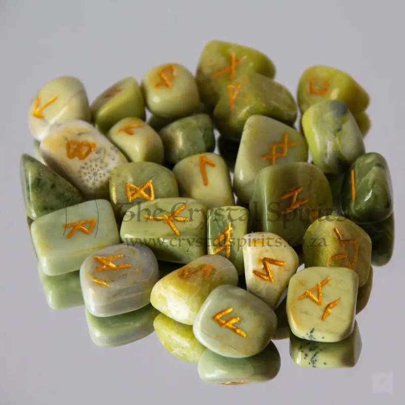 Serpentine Rune Divination Kit