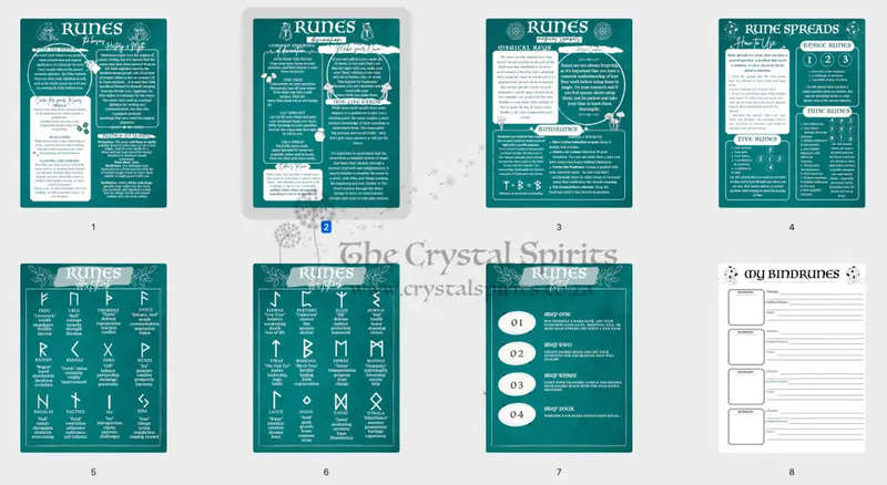 Serpentine Rune Divination Kit