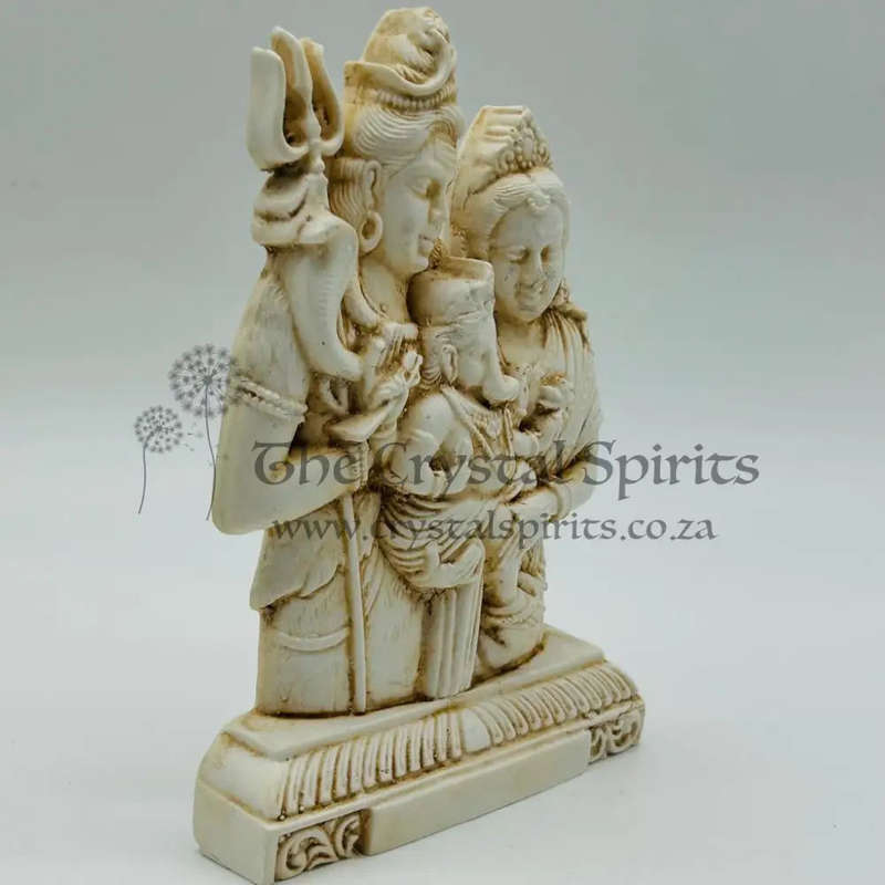 Shiva Parvati Ganesha Statue