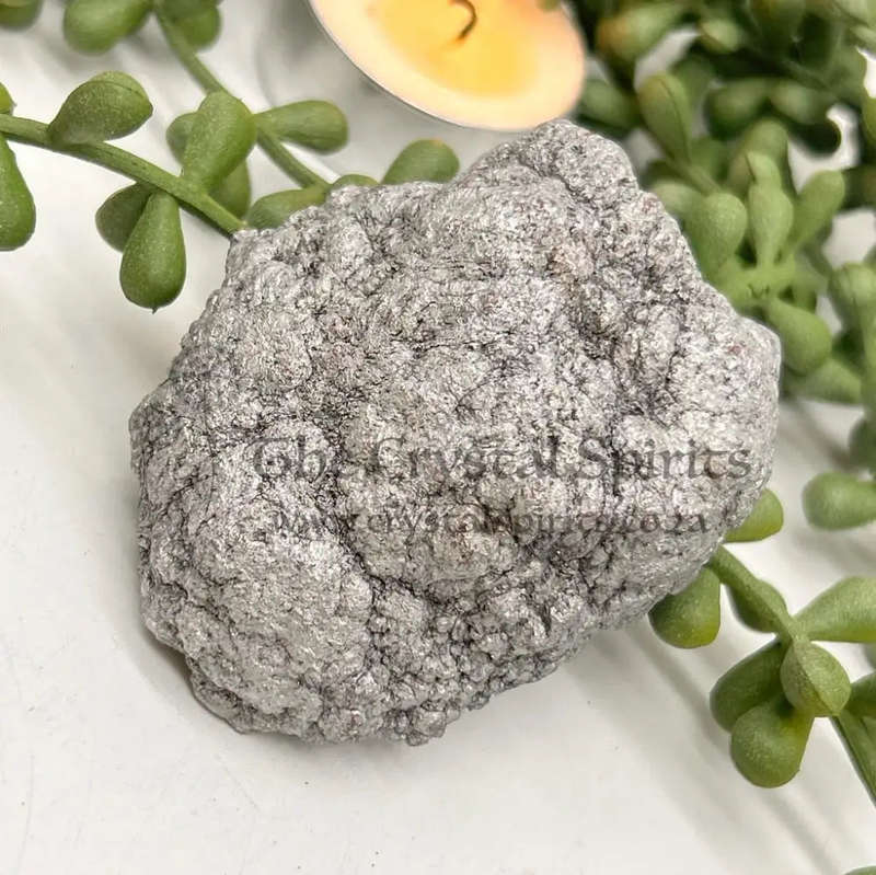 Silver Agate Geode