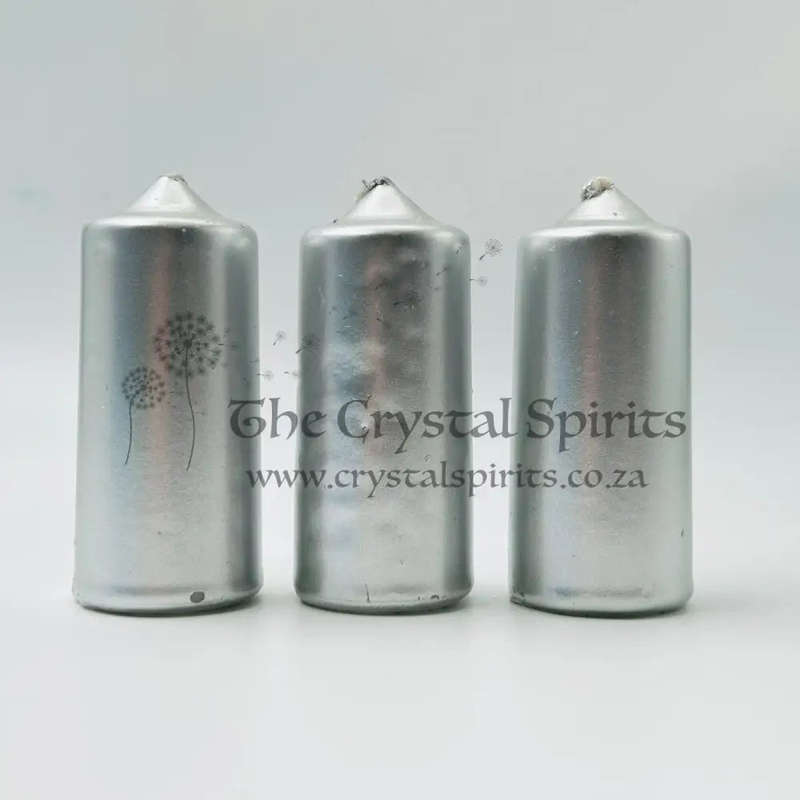Silver Baby Altar Candles