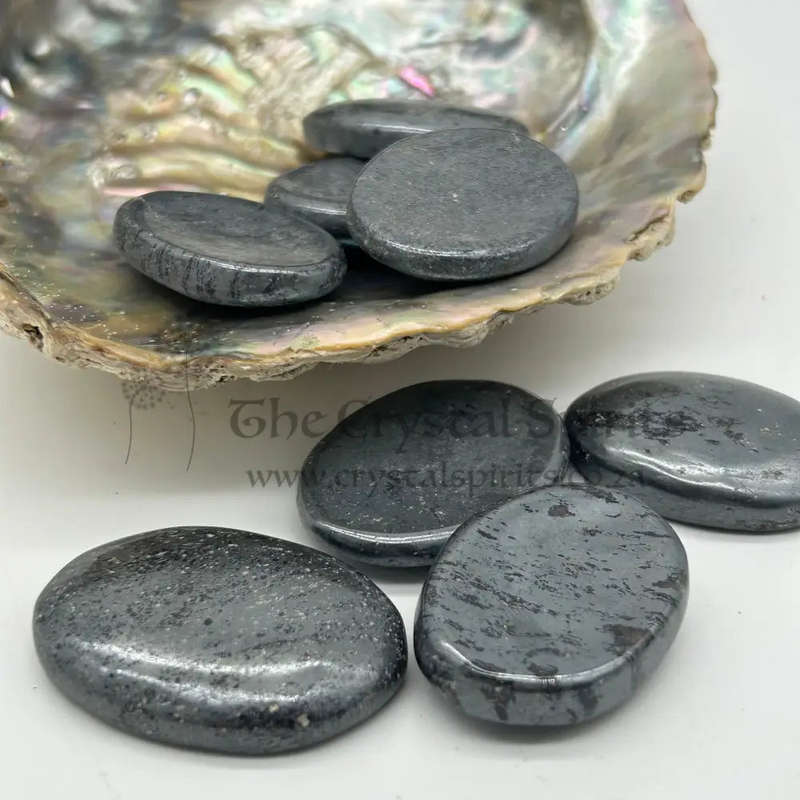 Silver Jasper Crystal Pocket Stone
