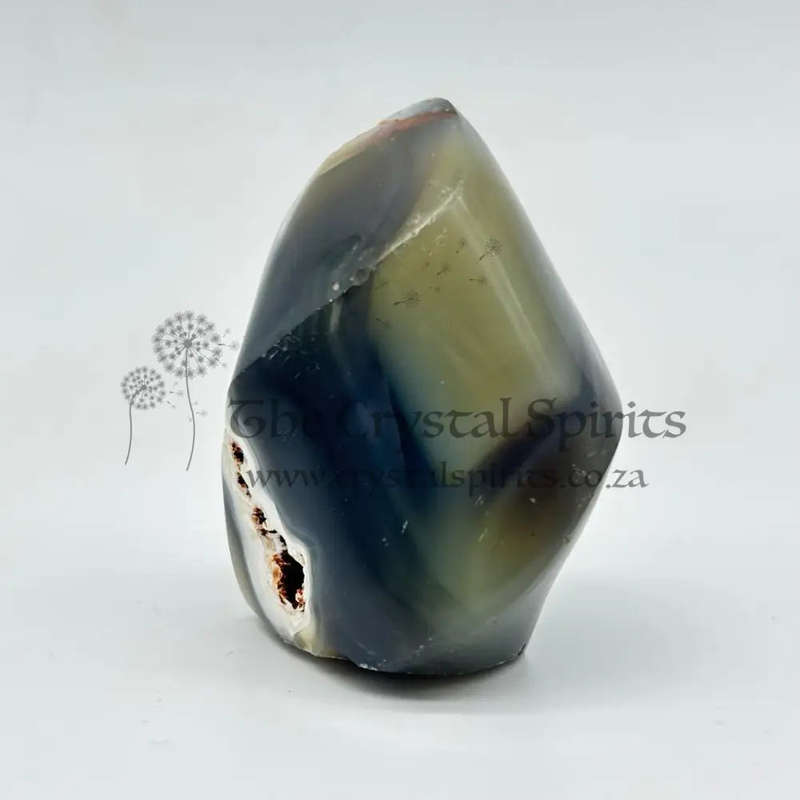 Small Agate Crystal Flame