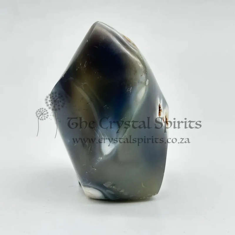 Small Agate Crystal Flame