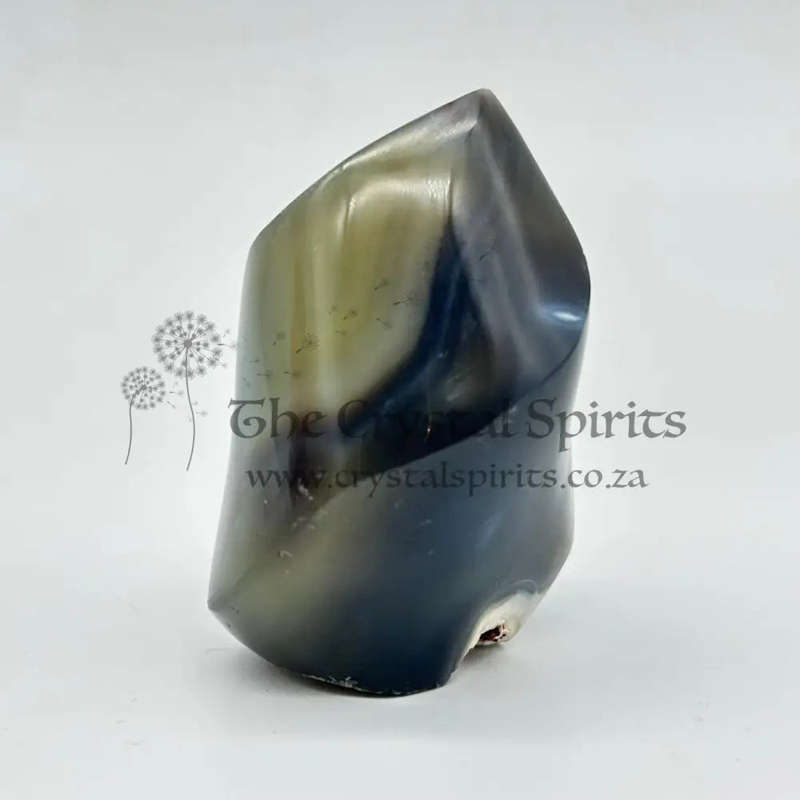 Small Agate Crystal Flame