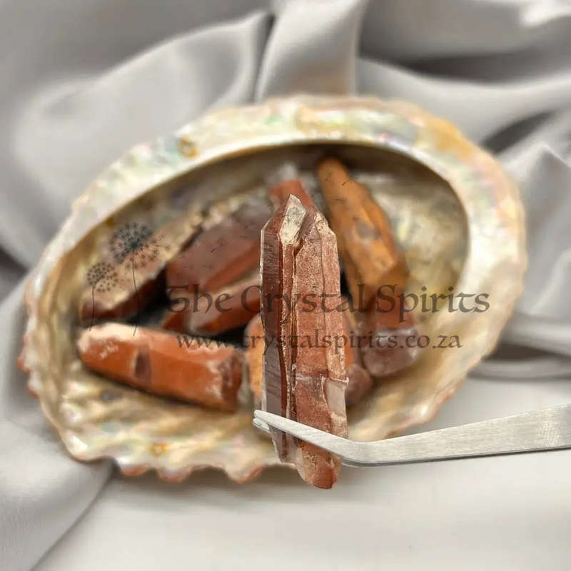 Small Orange River Quartz Points
