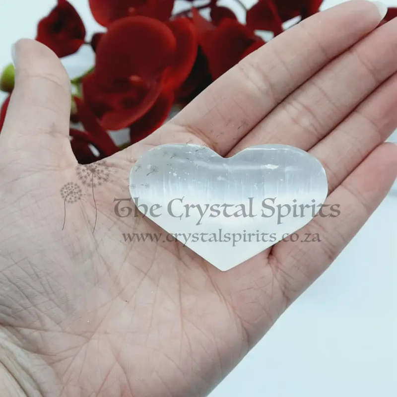 Small Selenite Heart