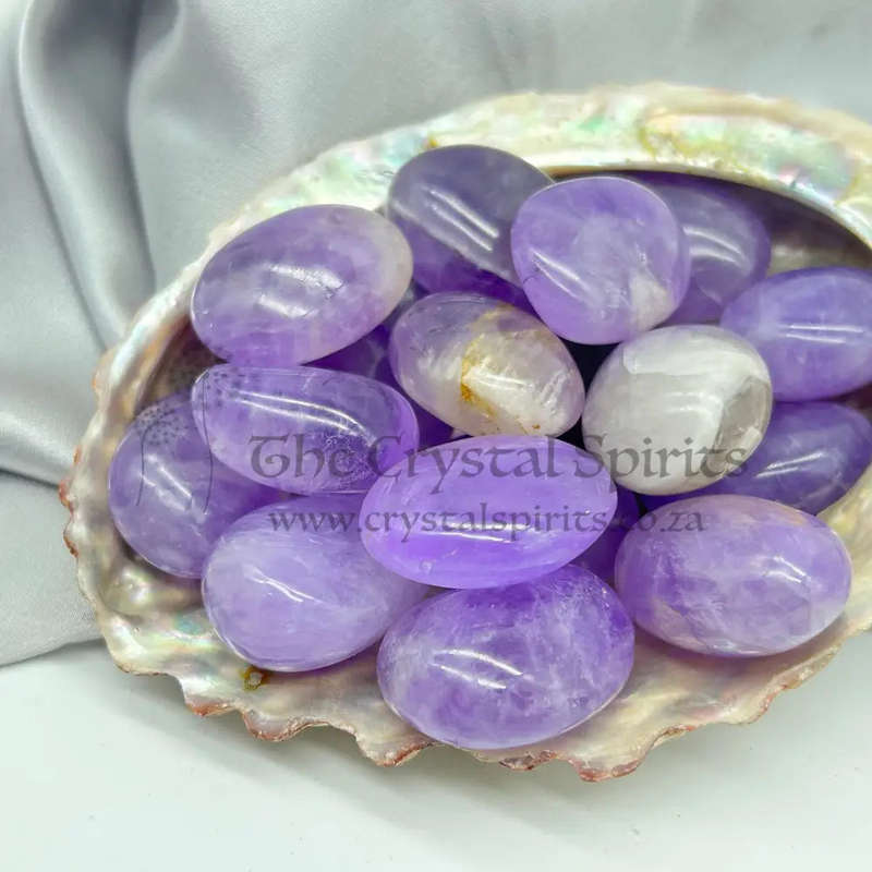 Small Tumbled Amethyst Crystal Orbs