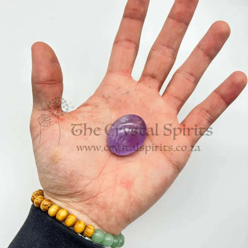 Small Tumbled Amethyst Crystal Orbs