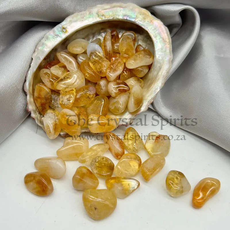 Small Tumbled Citrine