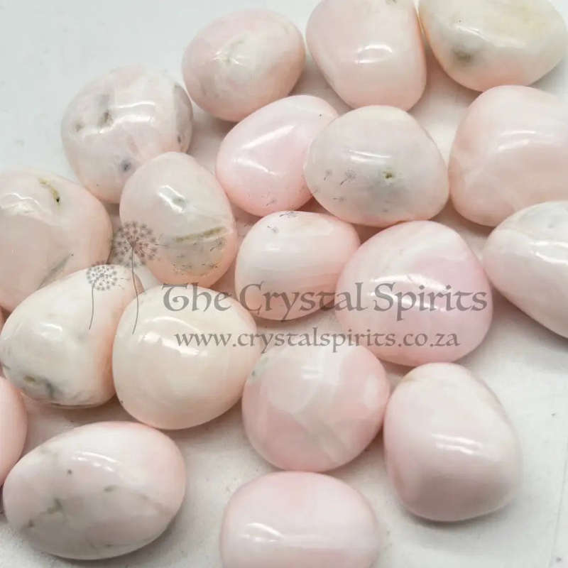 Small Tumbled Pink Mangano Calcite