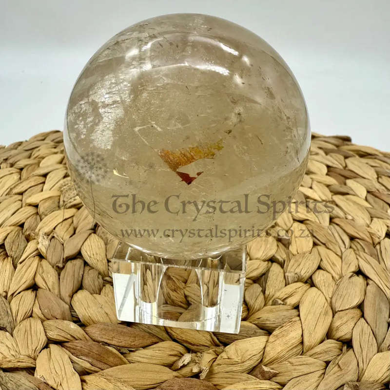 Smoky Quartz Crystal Sphere