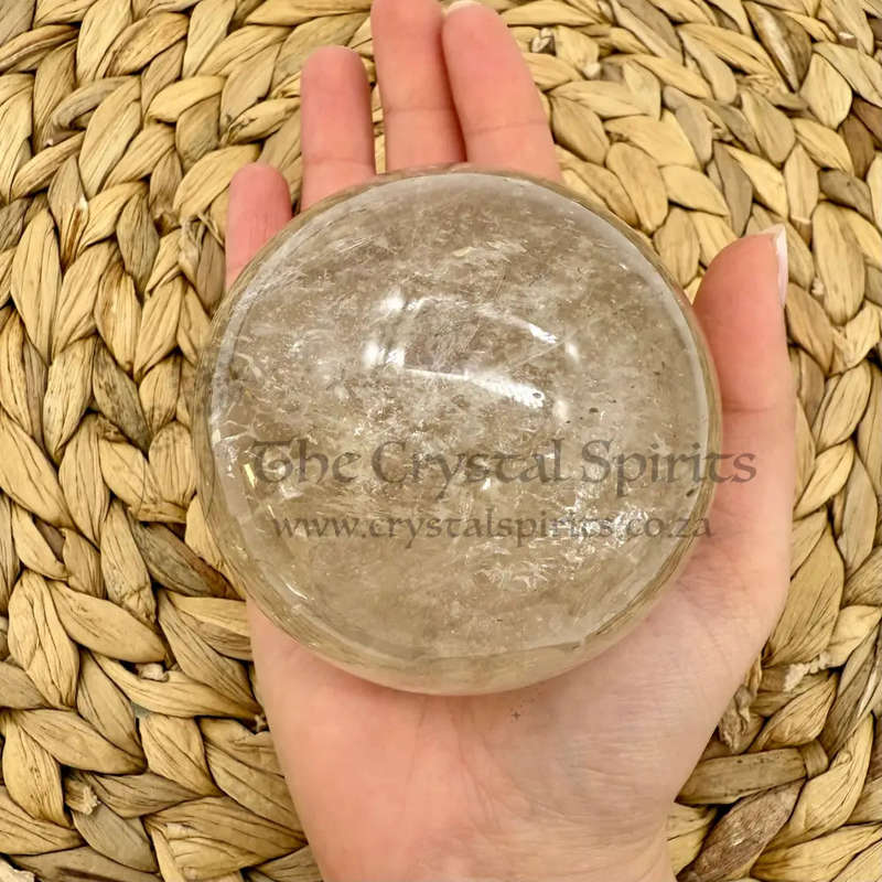 Smoky Quartz Crystal Sphere