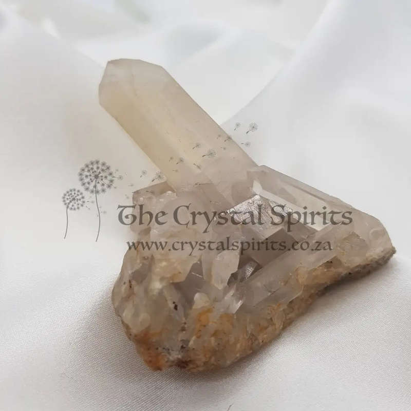 Smoky Quartz with Tinge of Golden Healer