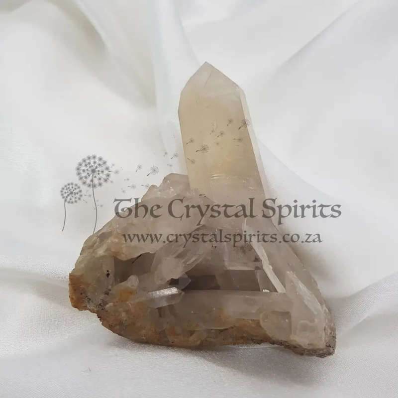 Smoky Quartz with Tinge of Golden Healer