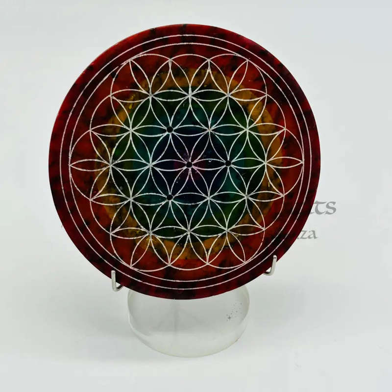 Soapstone Incense Holder Disk