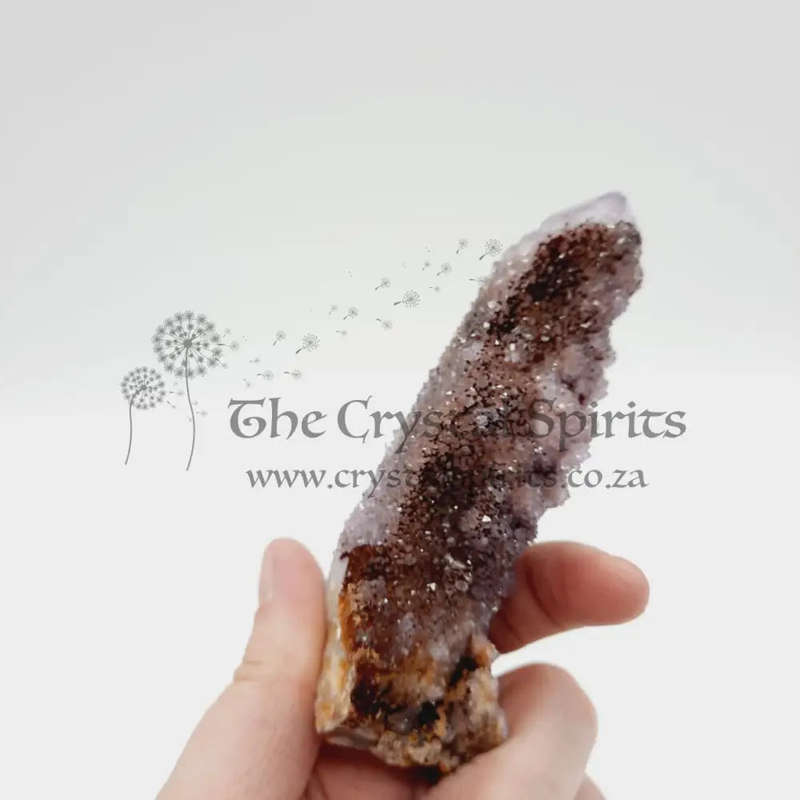Spirit Quartz With Smoky Quartz