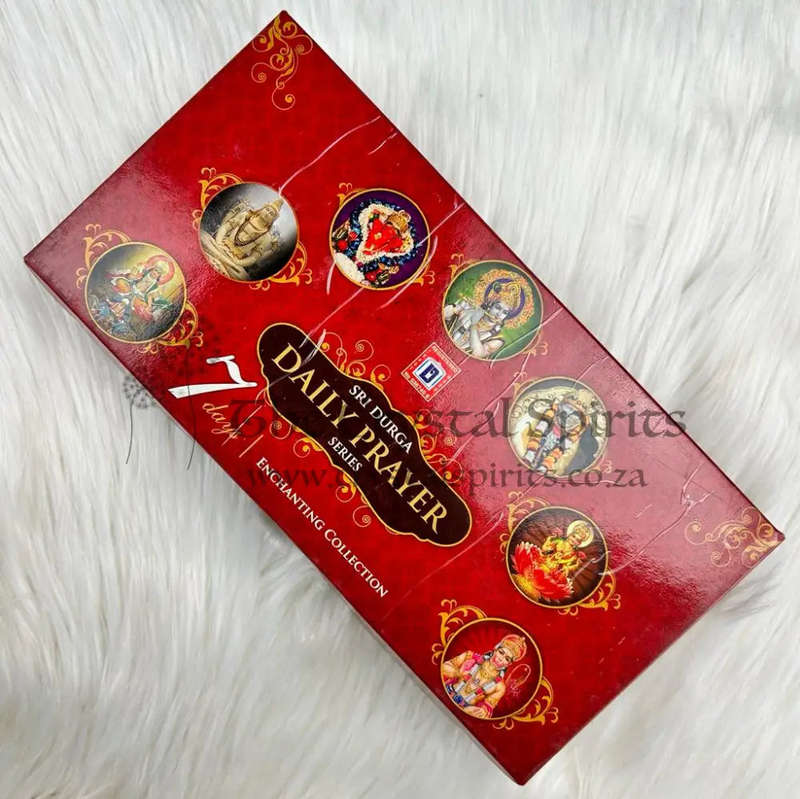 Sri Durga: 7 Daily Prayer Incense Pack