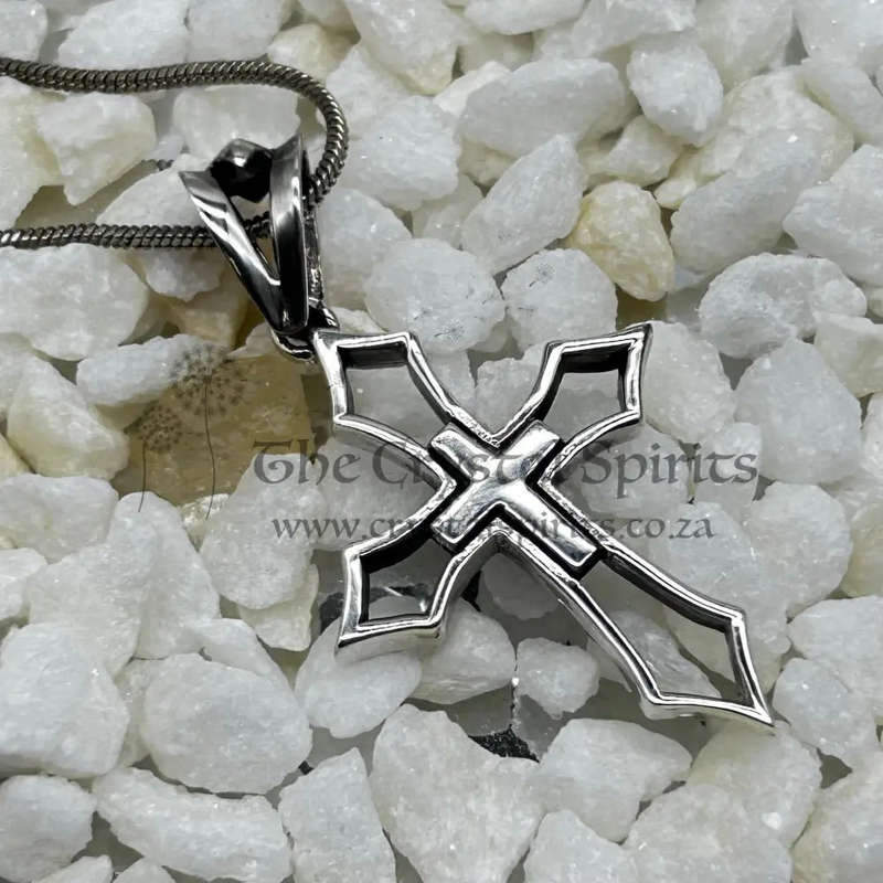 Sterling Silver Fusion Cross Between And Betwixt