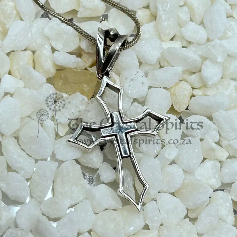 Sterling Silver Fusion Cross Between And Betwixt