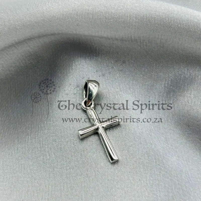 Sterling Silver Plain Cross Pendant