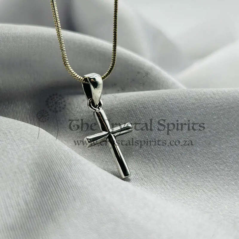 Sterling Silver Plain Cross Pendant