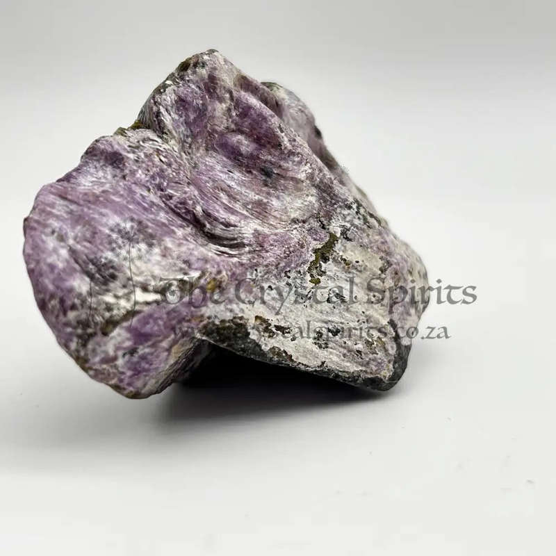 Stichtite And Green Serpentine Crystal