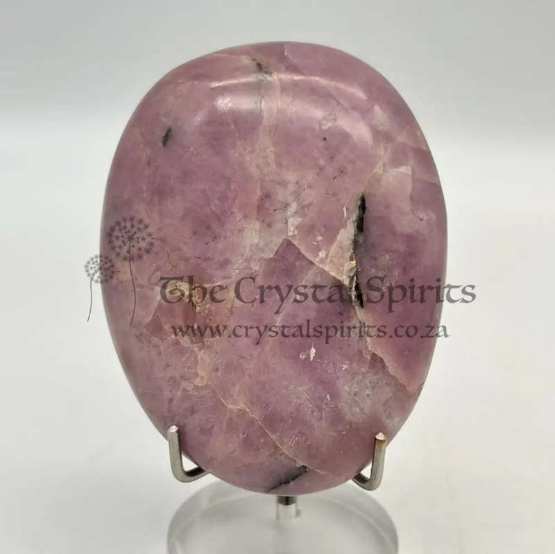 Stichtite Crystal Palm Stone