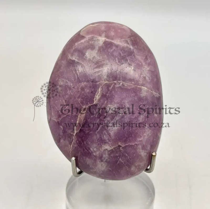 Stichtite Crystal Palm Stone