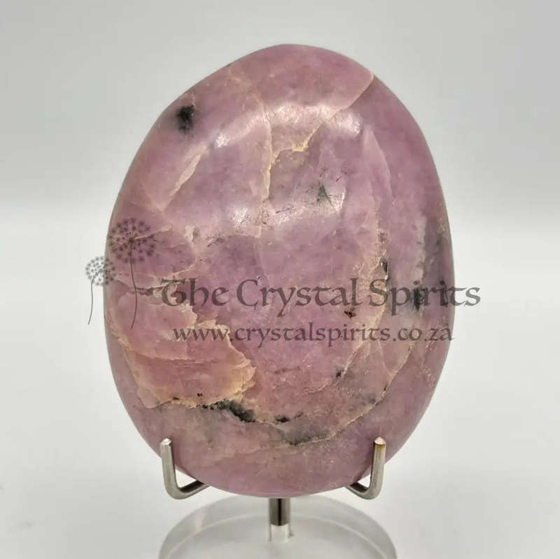 Stichtite Crystal Palm Stone
