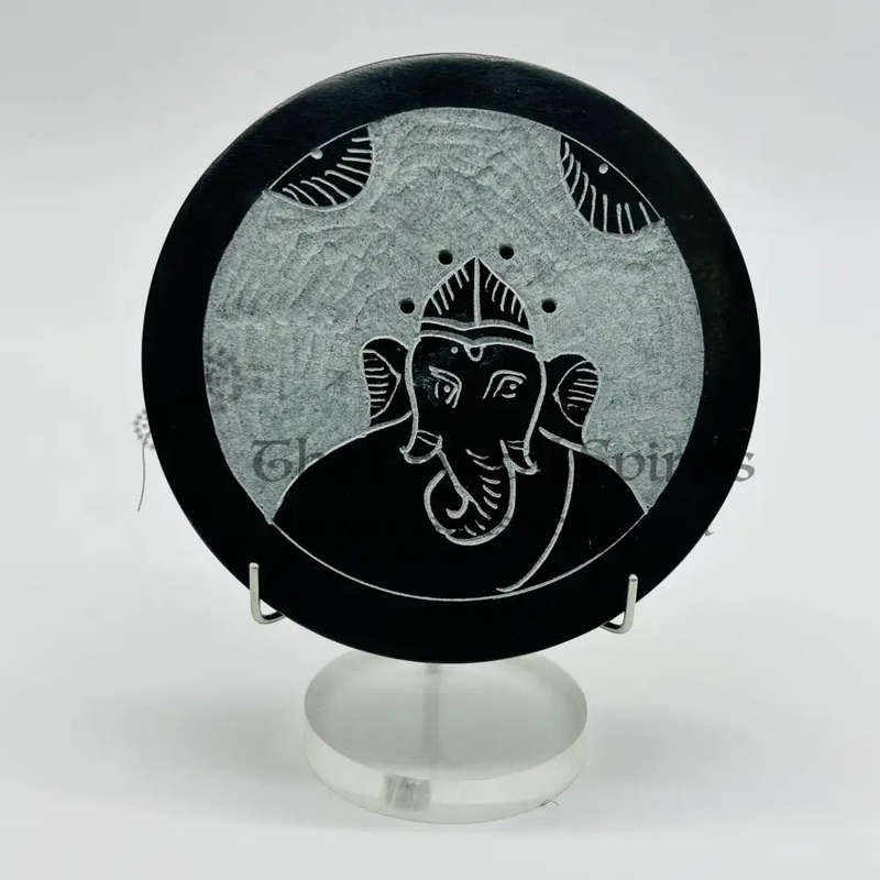 Stone Incense Holder Disk