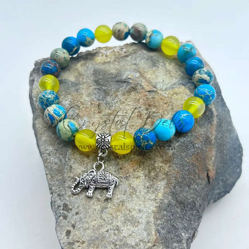 Sunset Bliss Crystal Gemstone Bracelet