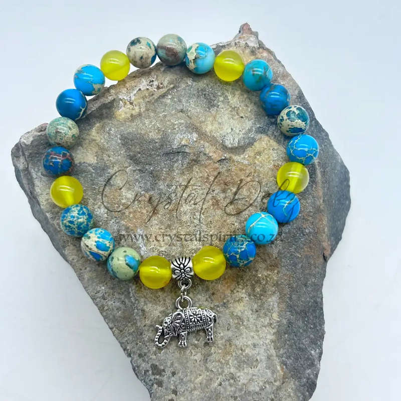 Sunset Bliss Crystal Gemstone Bracelet
