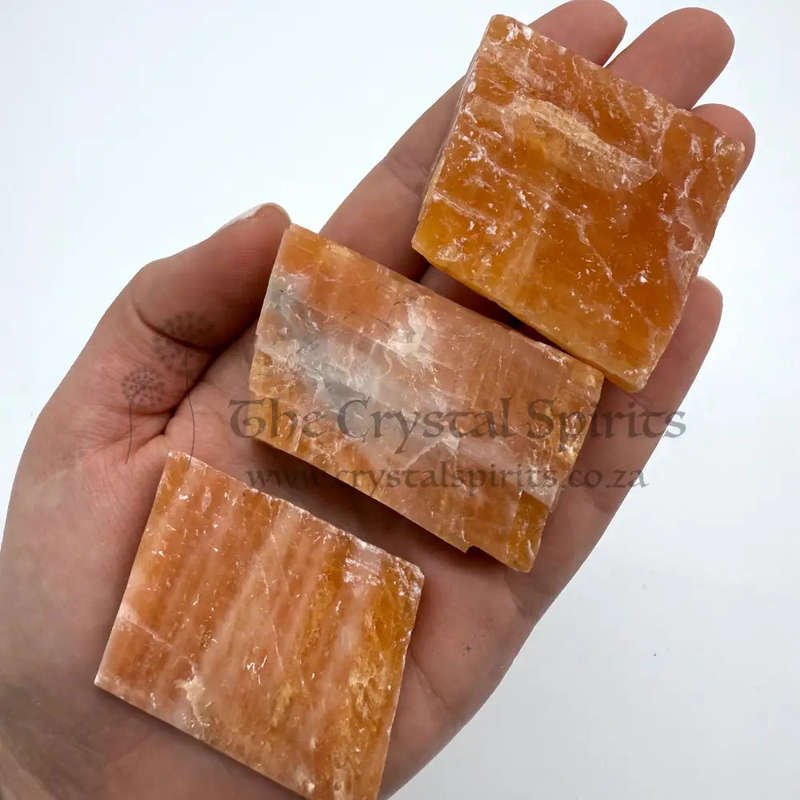 Sunset Orange Calcite Crystal