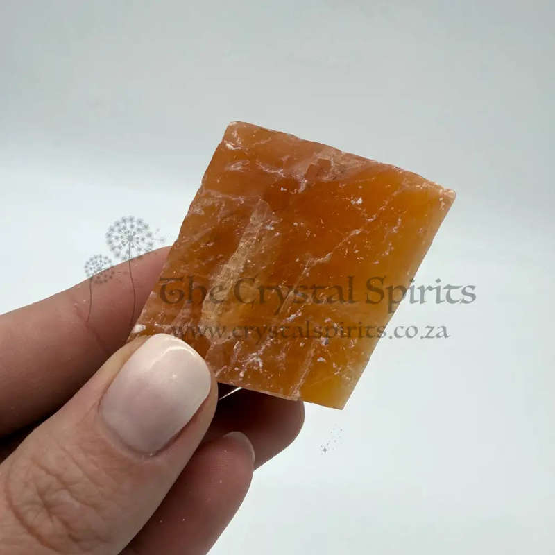 Sunset Orange Calcite Crystal