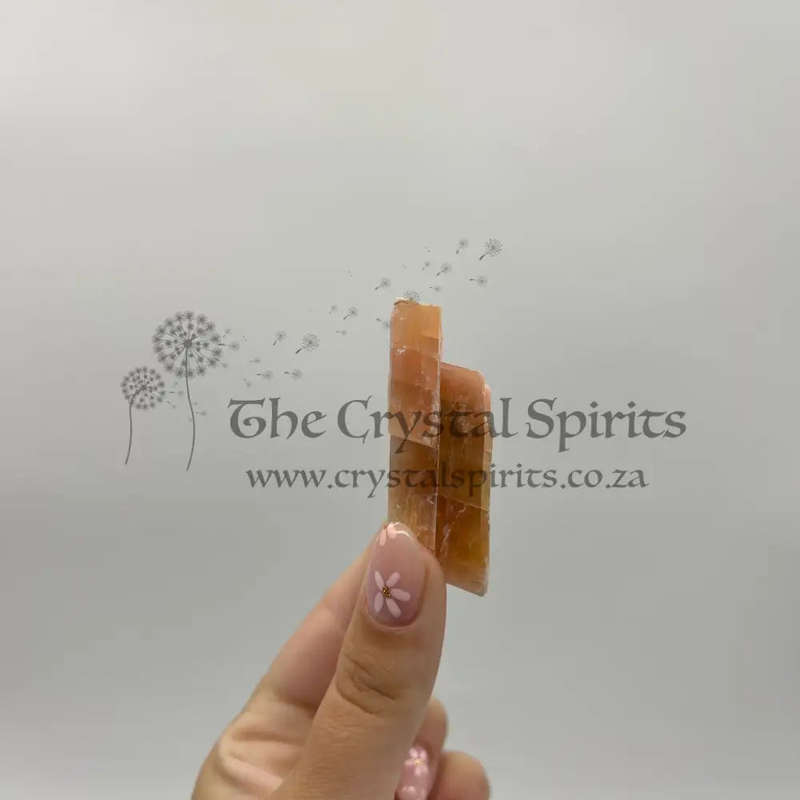 Sunset Orange Calcite from Spitzkop Namibia