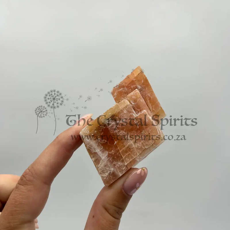 Sunset Orange Calcite from Spitzkop Namibia