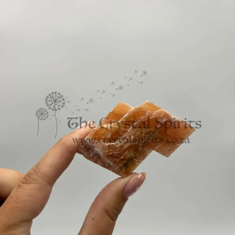 Sunset Orange Calcite from Spitzkop Namibia