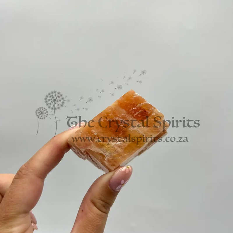 Sunset Orange Calcite from Spitzkop, Namibia