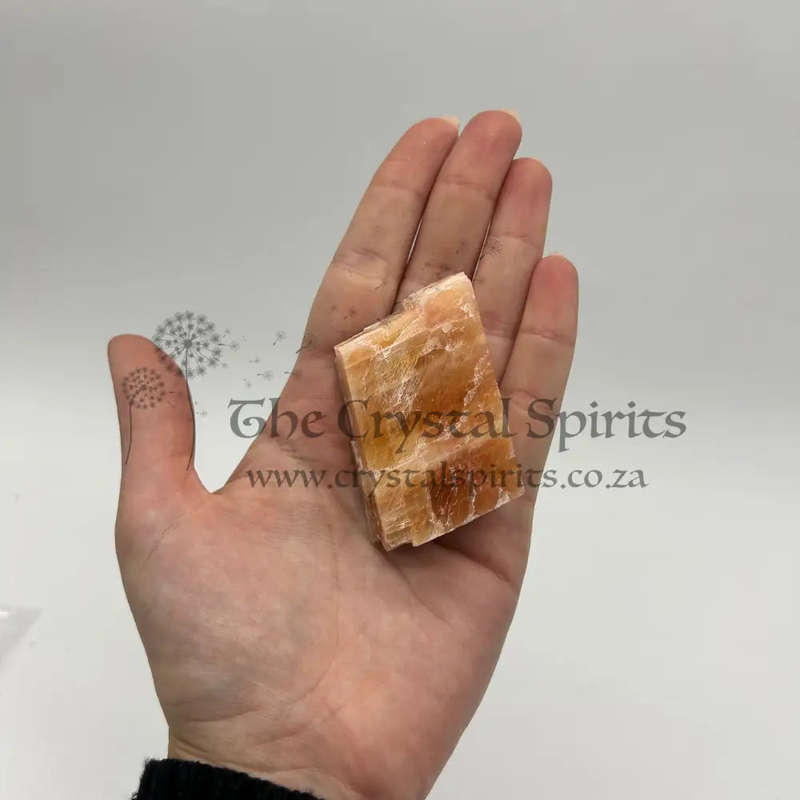 Sunset Orange Calcite from Spitzkop, Namibia